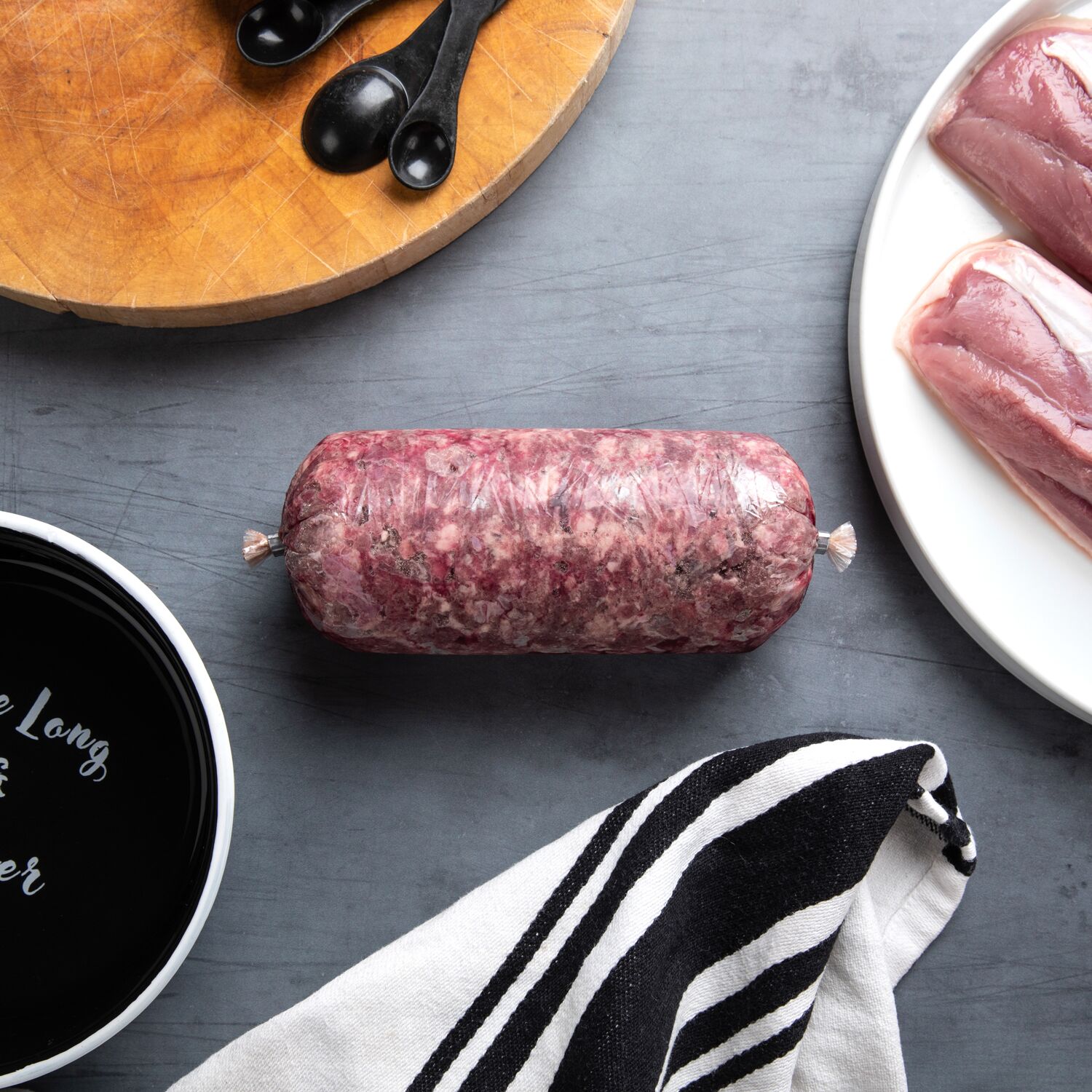 Frozen Duck and Vegetable Dog Food